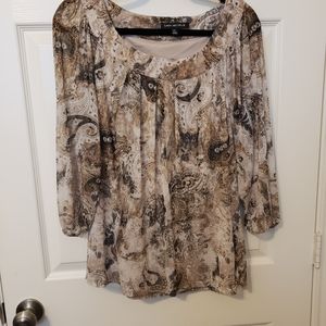 Sara Michelle Blouse EUC